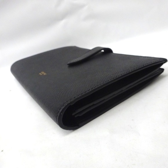 Celine Bifold Large Strap Wallet Black - Picture 5 of 8